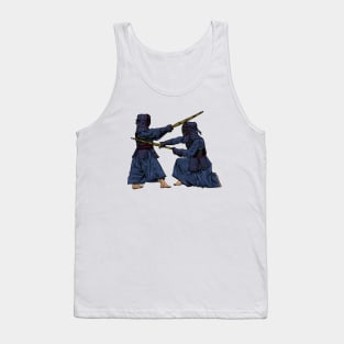 Japanese martial arts - Kendo fighters Tank Top